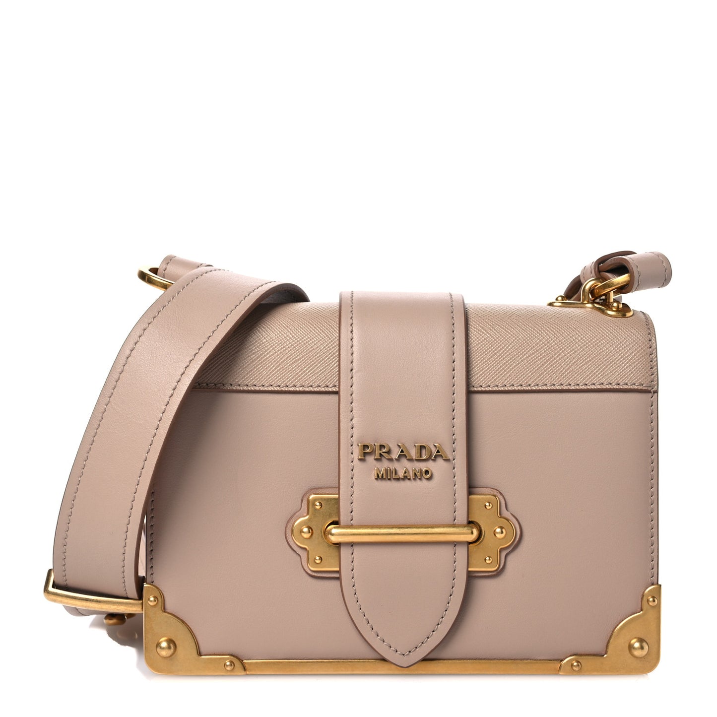 City Calf Saffiano Cahier Bag Cammeo