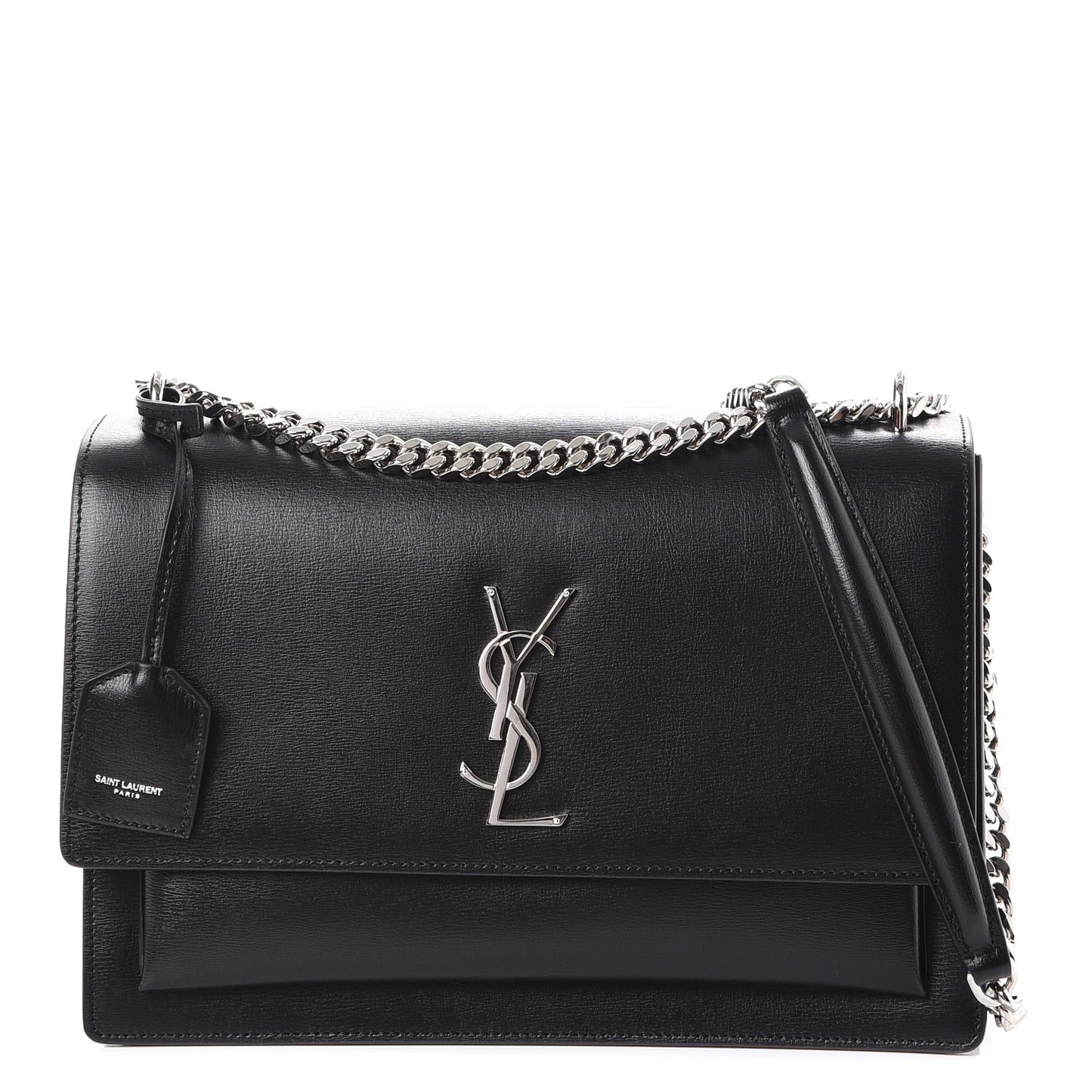 Calfskin Large Monogram Sunset Black