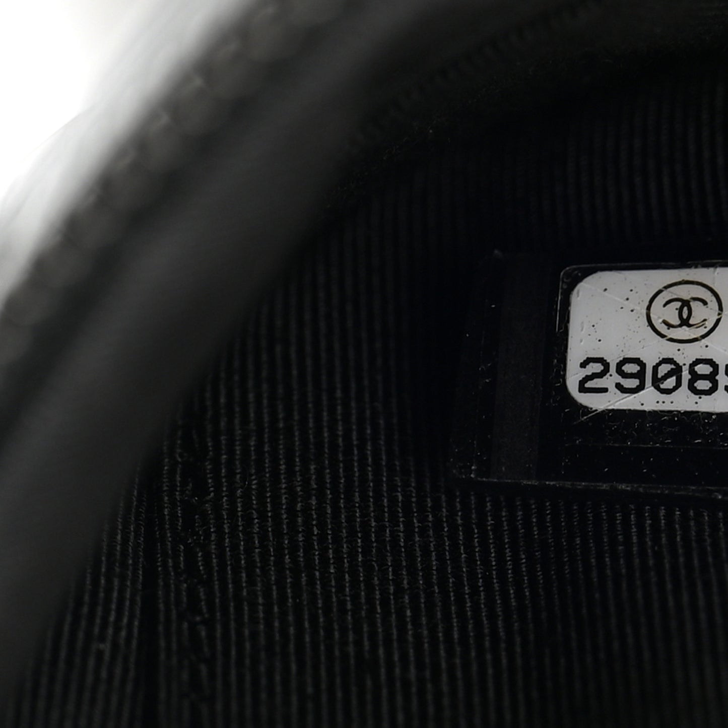 Aged Calfskin Quilted Small Gabrielle Pouch So Black