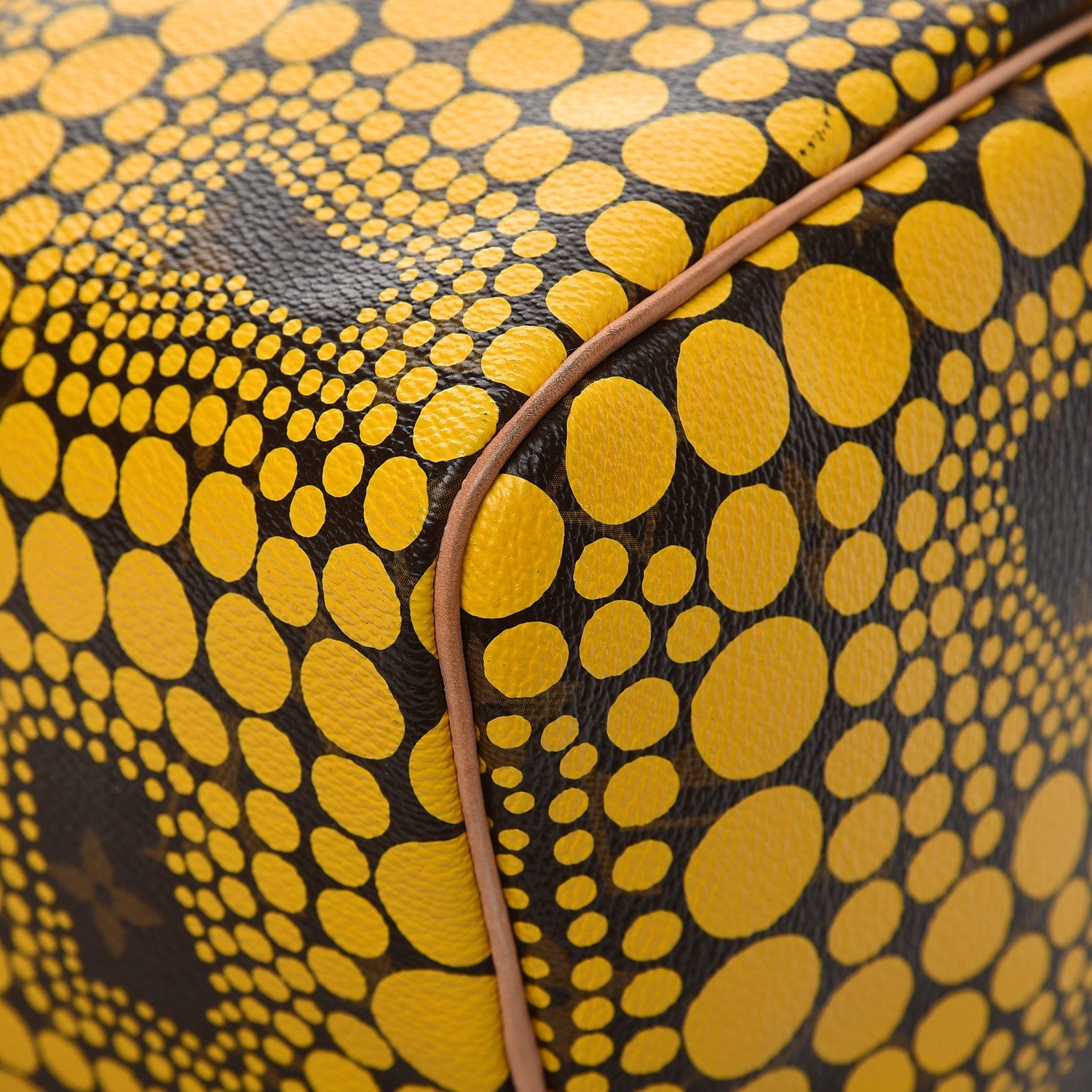 Louis Vuitton Monogram Kusama Town Speedy 30 Yellow 11 of 11