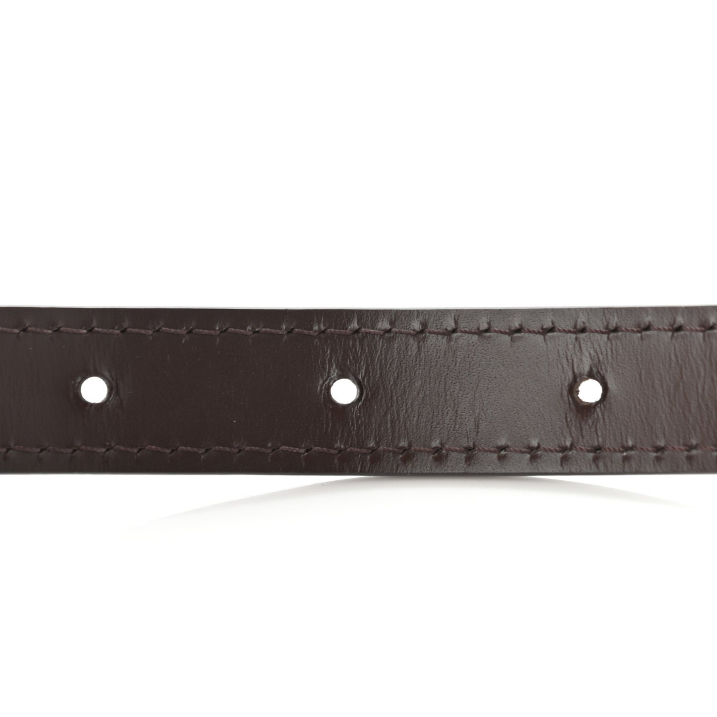 Calfskin Adjustable Speedy Bandouliere Shoulder Strap Brown