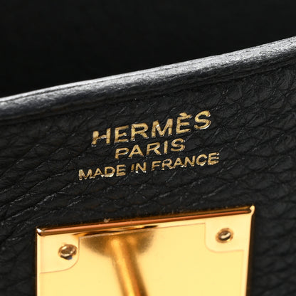 Hermes Togo Kelly Retourne 32 Black 6 of 11