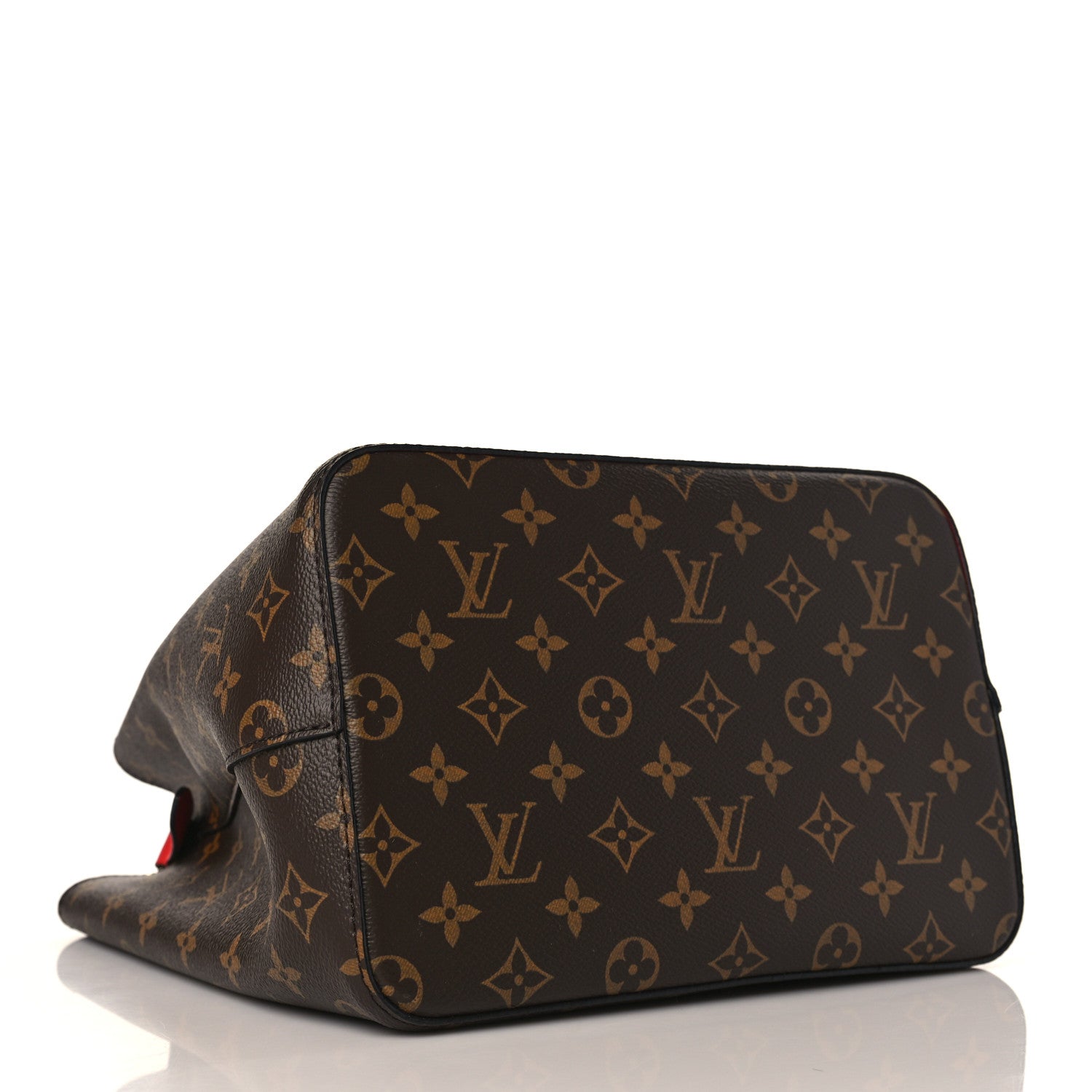 Louis Vuitton Monogram Braided Neonoe Coquelicot 4 of 10
