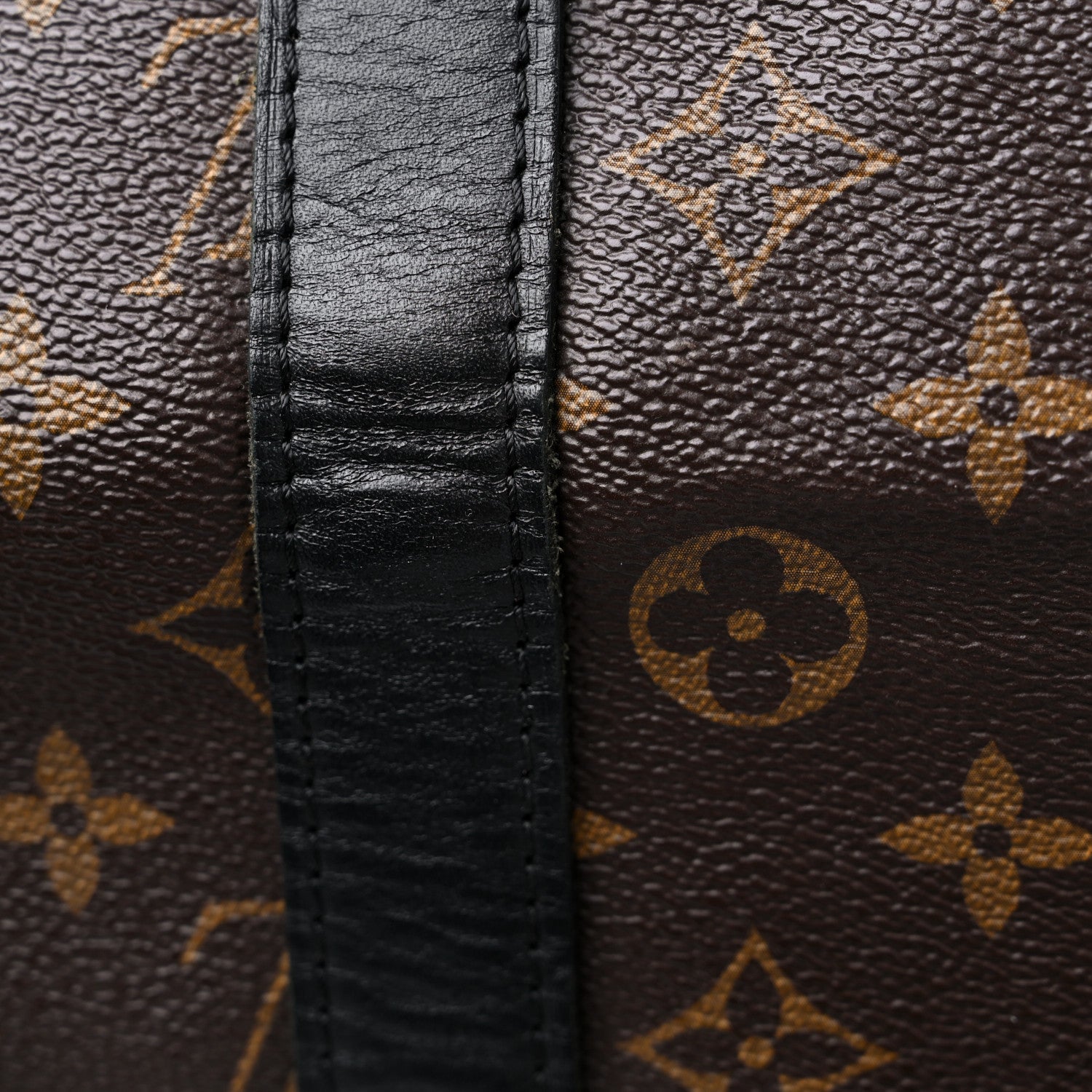 Louis Vuitton Monogram Macassar Keepall Bandouliere 55 10 of 12
