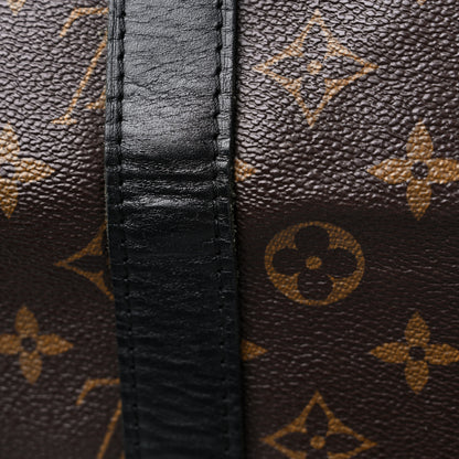 Louis Vuitton Monogram Macassar Keepall Bandouliere 55 10 of 12