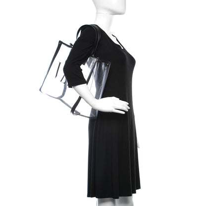Valentino Garavani Plexy VLTN Shopping Bag Transparent 2 of 9