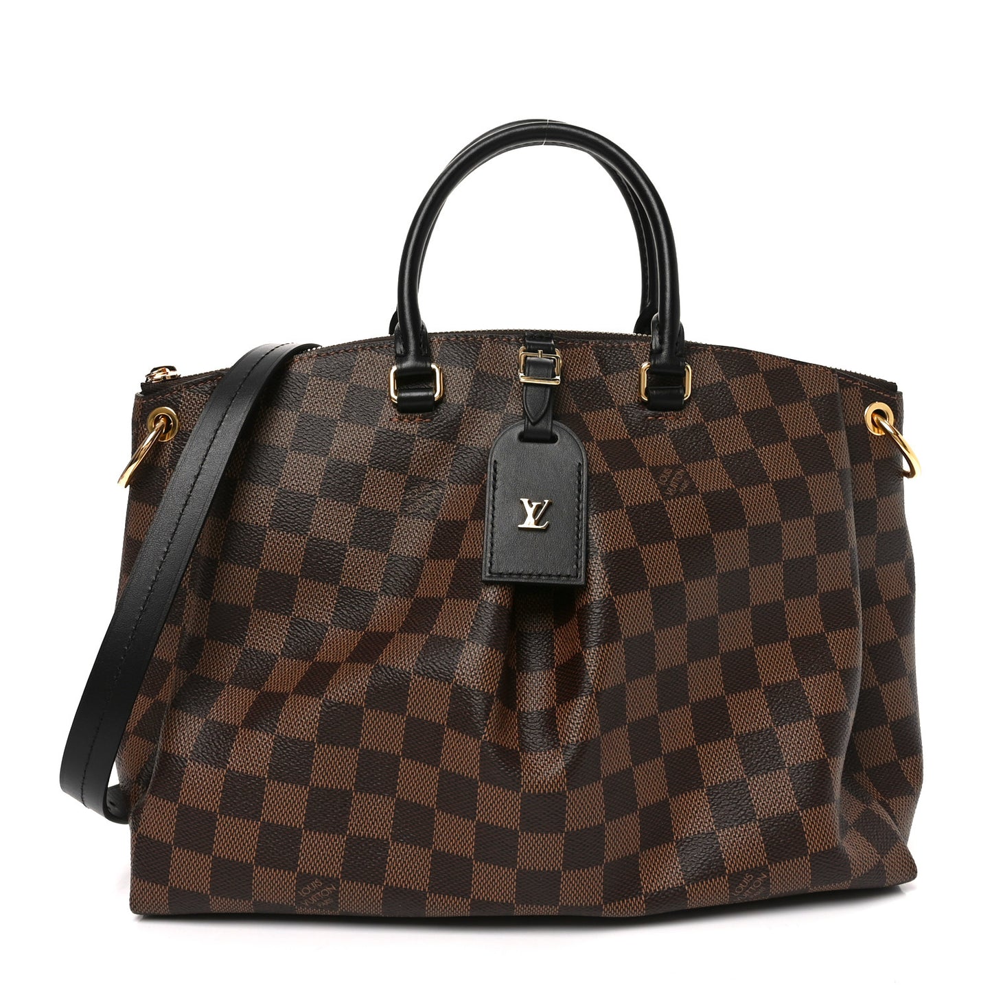 Damier Ebene Odeon Tote MM Black