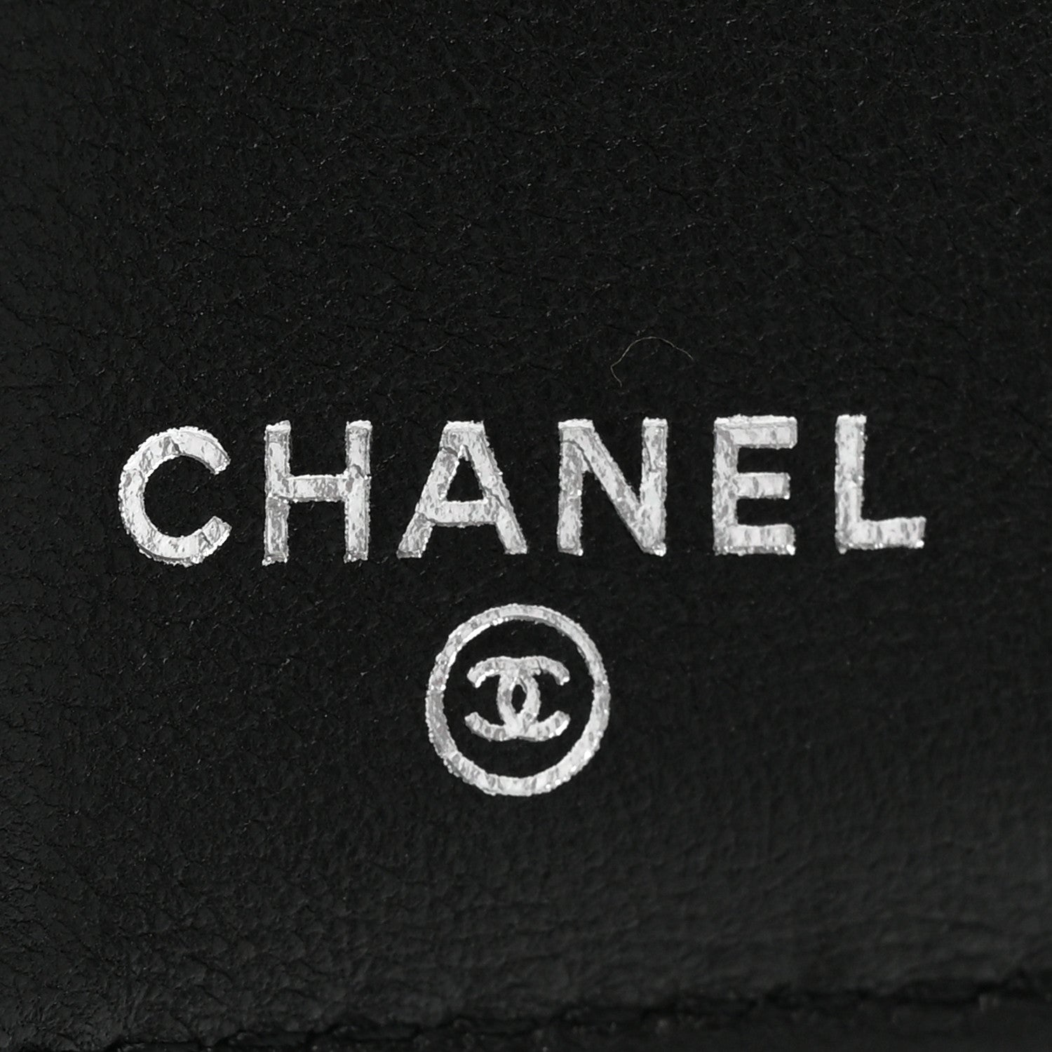 Chanel Caviar Quilted Crystal CC Small Flap Wallet Black 8 of 14