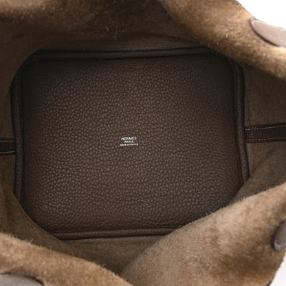 Hermes Taurillon Clemence Picotin Lock 22 MM Etoupe 5 of 10