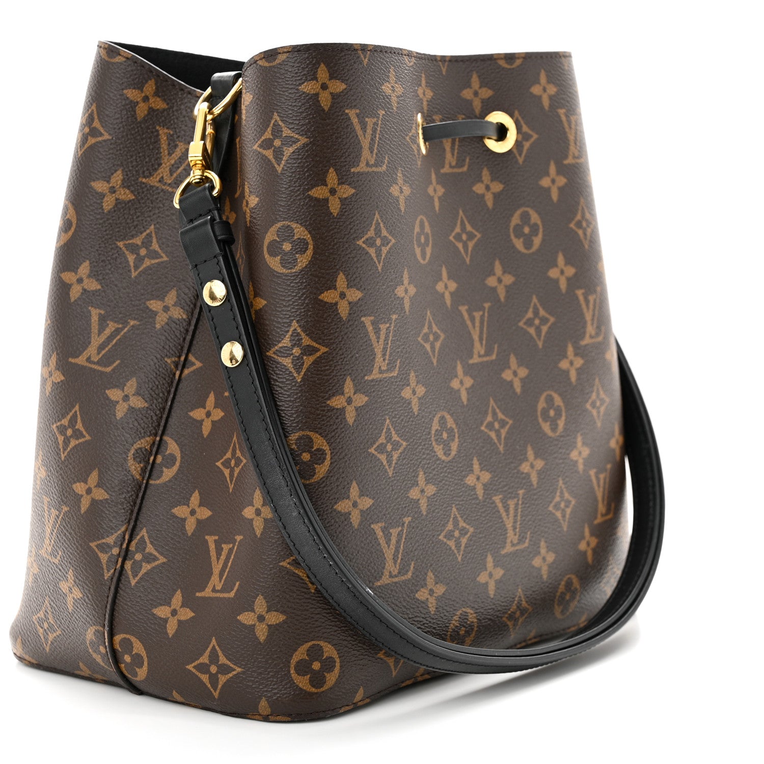Louis Vuitton Monogram Neonoe MM Black 3 of 11