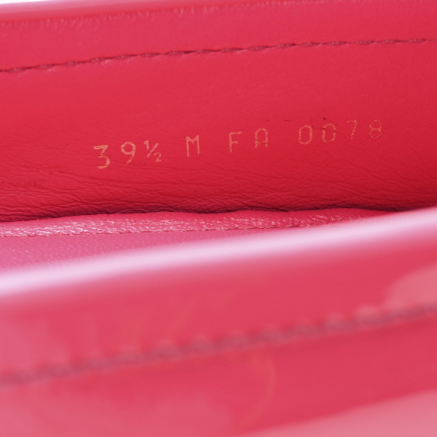 Louis Vuitton Patent Calfskin Oxford Loafers 39.5 Rose Indien 8 of 9