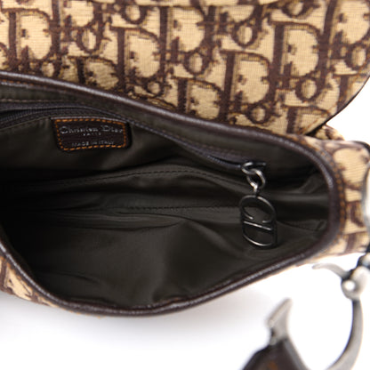 Christian Dior Monogram Saddle Bag Brown 4 of 12