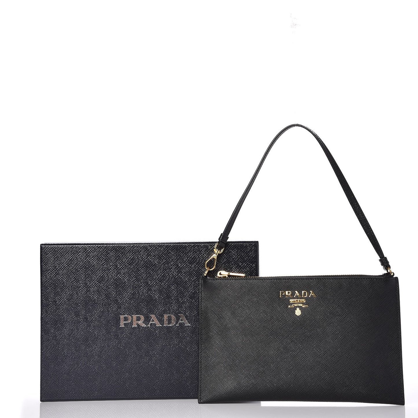 Saffiano Pochette Nero Black