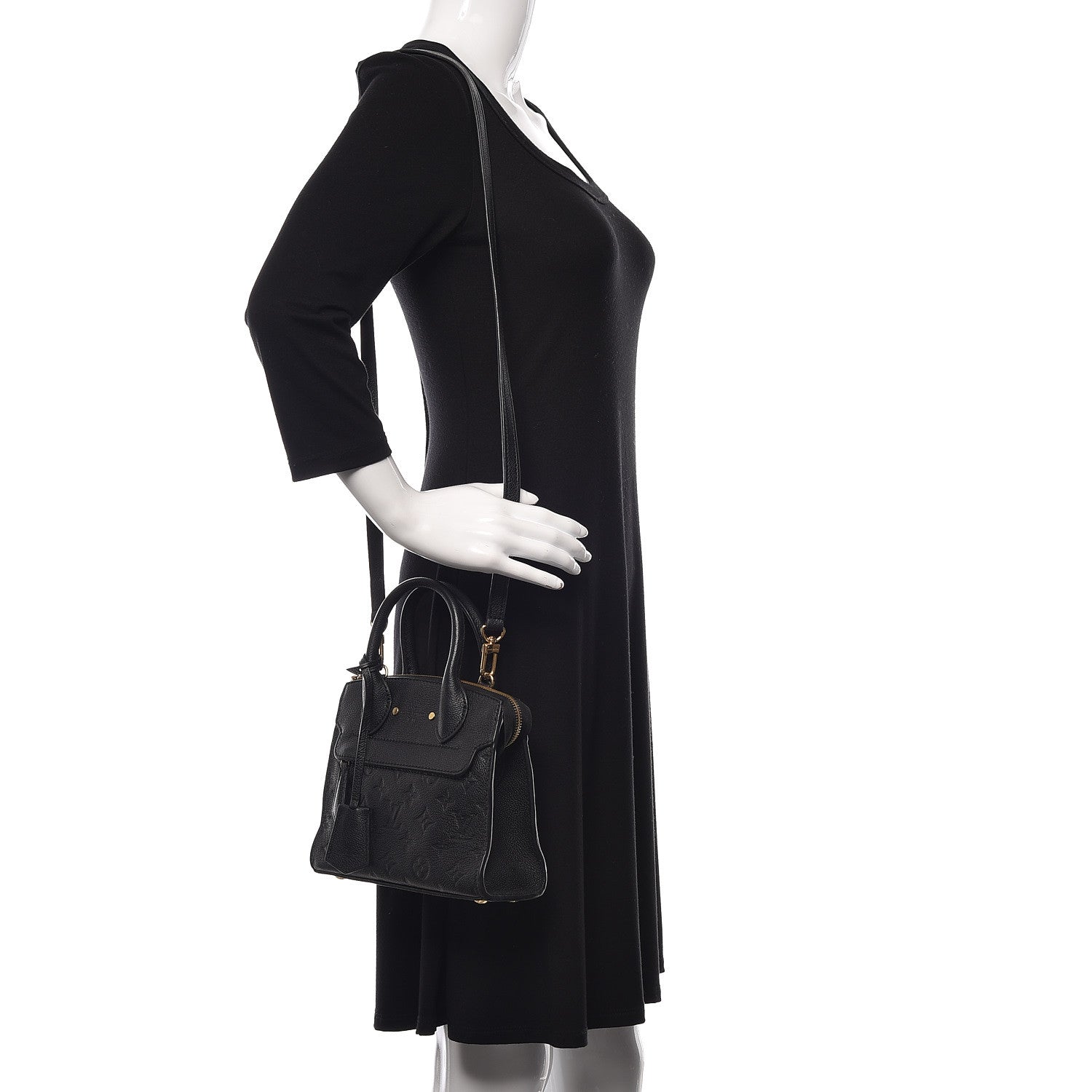 Louis Vuitton Empreinte Mini Pont-Neuf Black 2 of 12