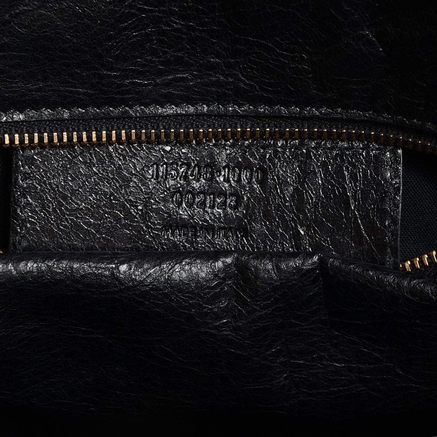 Agneau Classic Hardware Perforated Dot City Black