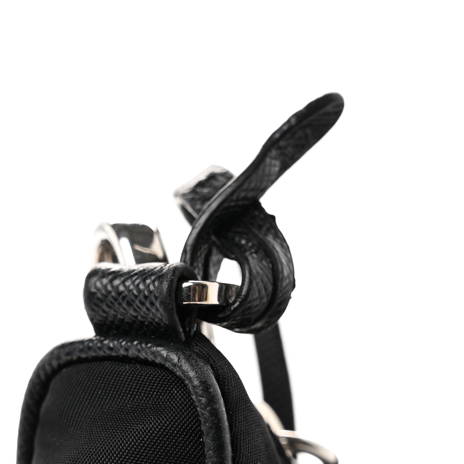Prada Nylon Re-Edition 2005 Shoulder Bag Black 11 of 13
