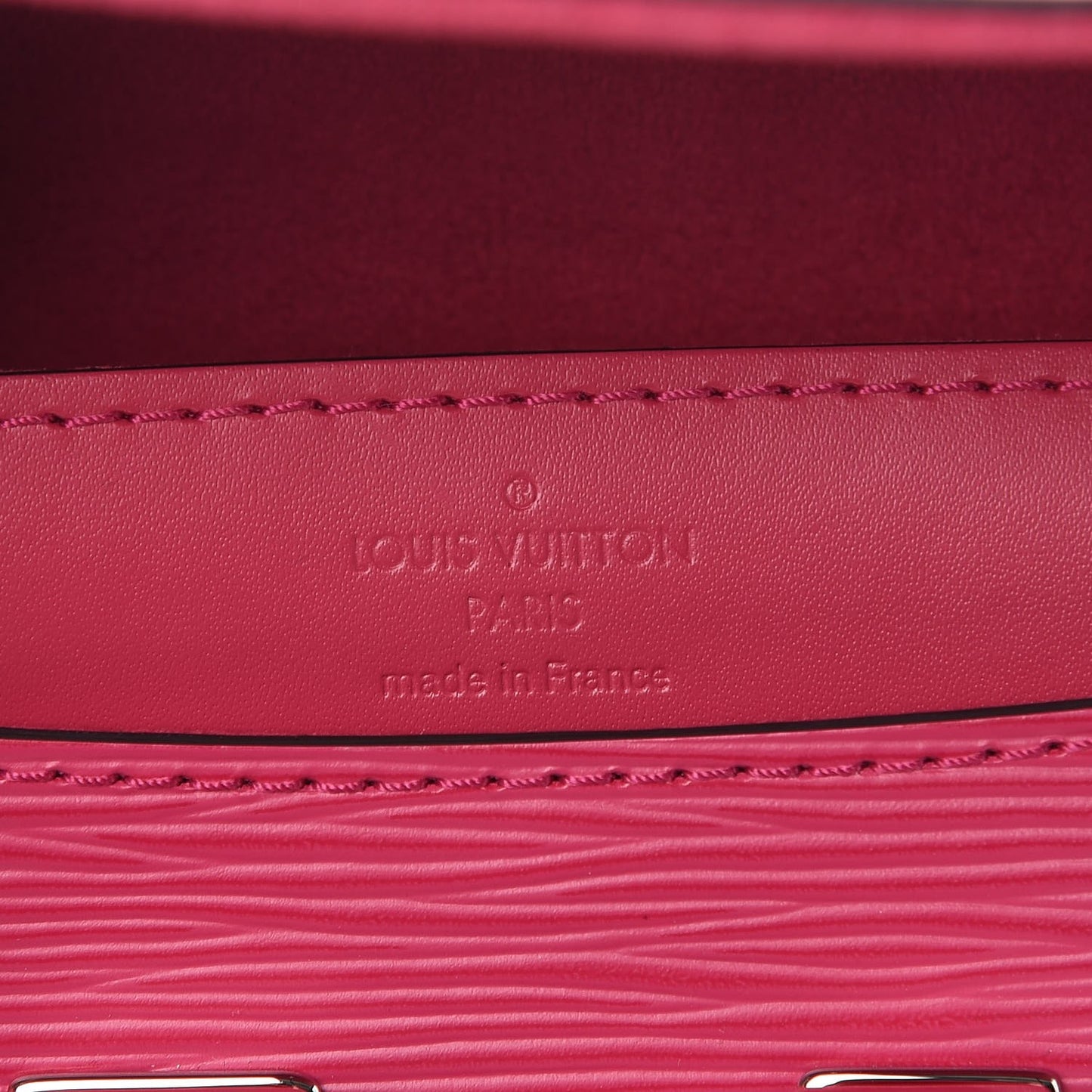Epi Louise Strap PM Hot Pink