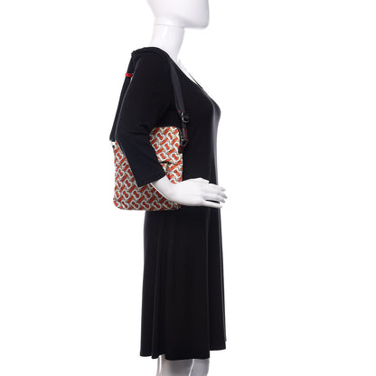 Burberry Nylon Monogram Crossbody Vermillion 2 of 12