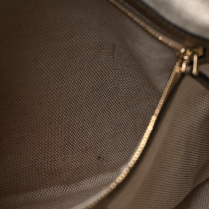 Gucci Metallic Pebbled Calfskin Medium Soho Chain Shoulder Bag Golden Beige 12 of 13