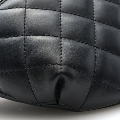 Chanel Lambskin Quilted Waist Belt Bag Black 9 of 10