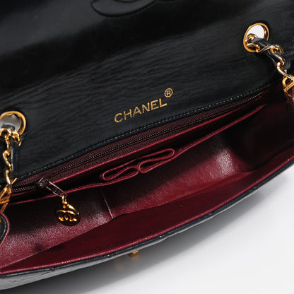 Chanel Lambskin Quilted Small Single Flap Black 5 of 10