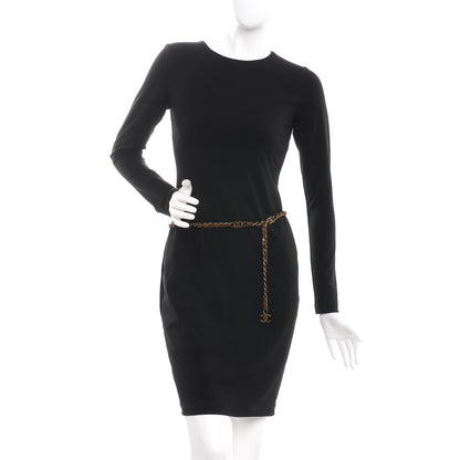 Chanel Suede CC Chain Belt Brown 2 of 9