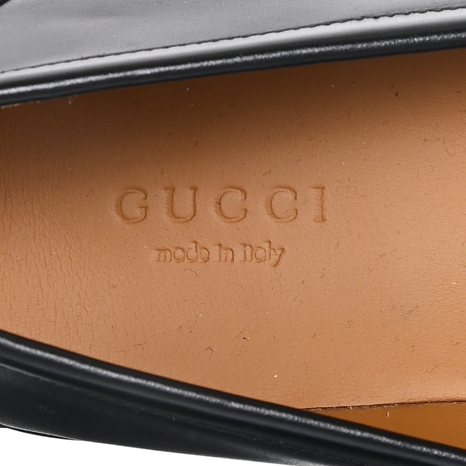 Gucci Kama Calfskin Horsebit Womens Wedge Platform Loafers 40 Black 8 of 9