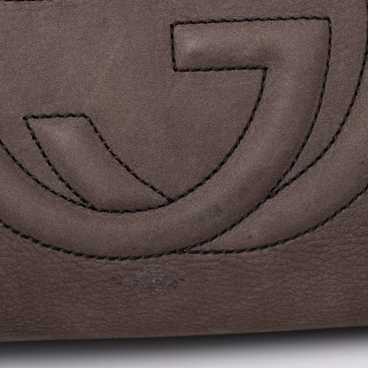 Gucci Vitello Range Medium Soho Chain Shoulder Bag Grey Field 18 of 21
