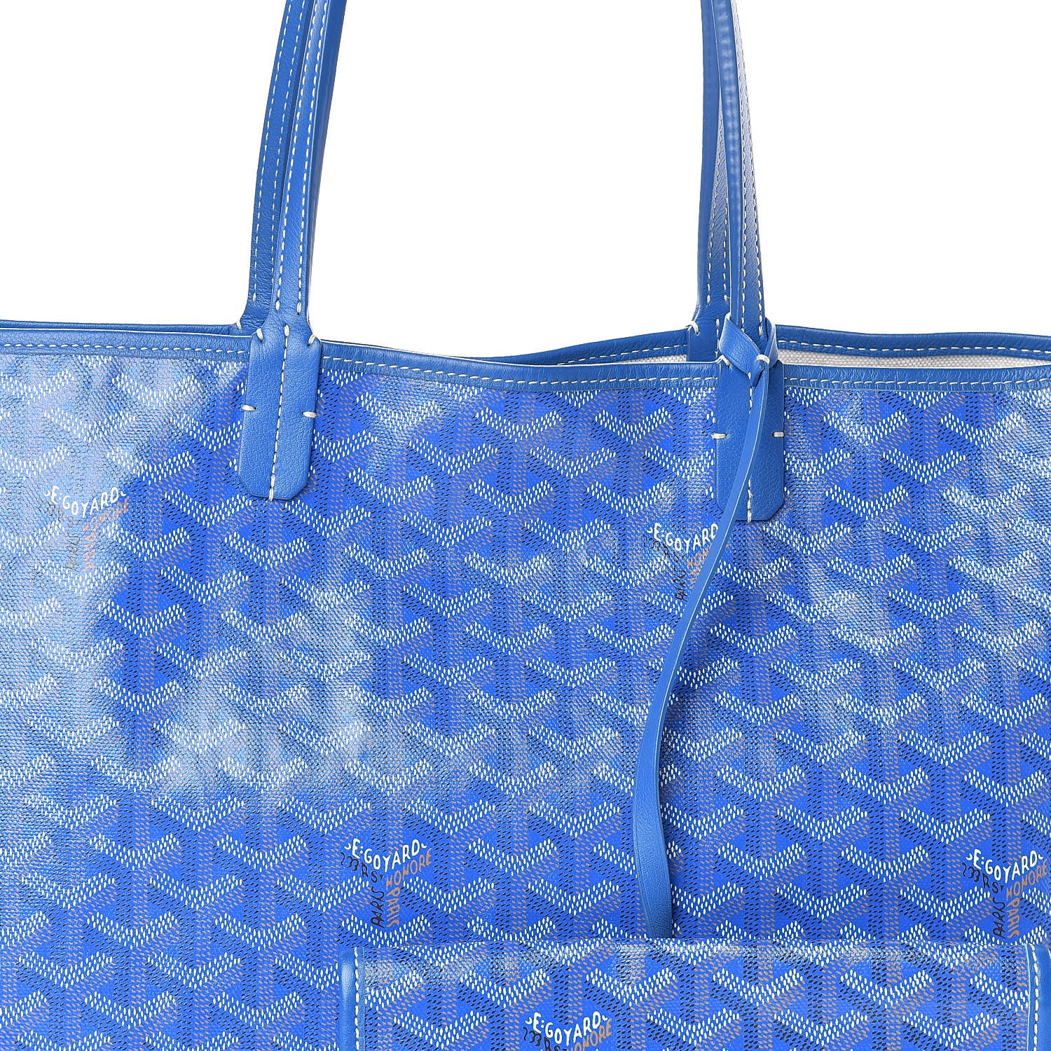Goyard Goyardine Saint Louis PM Sky Blue 7 of 9