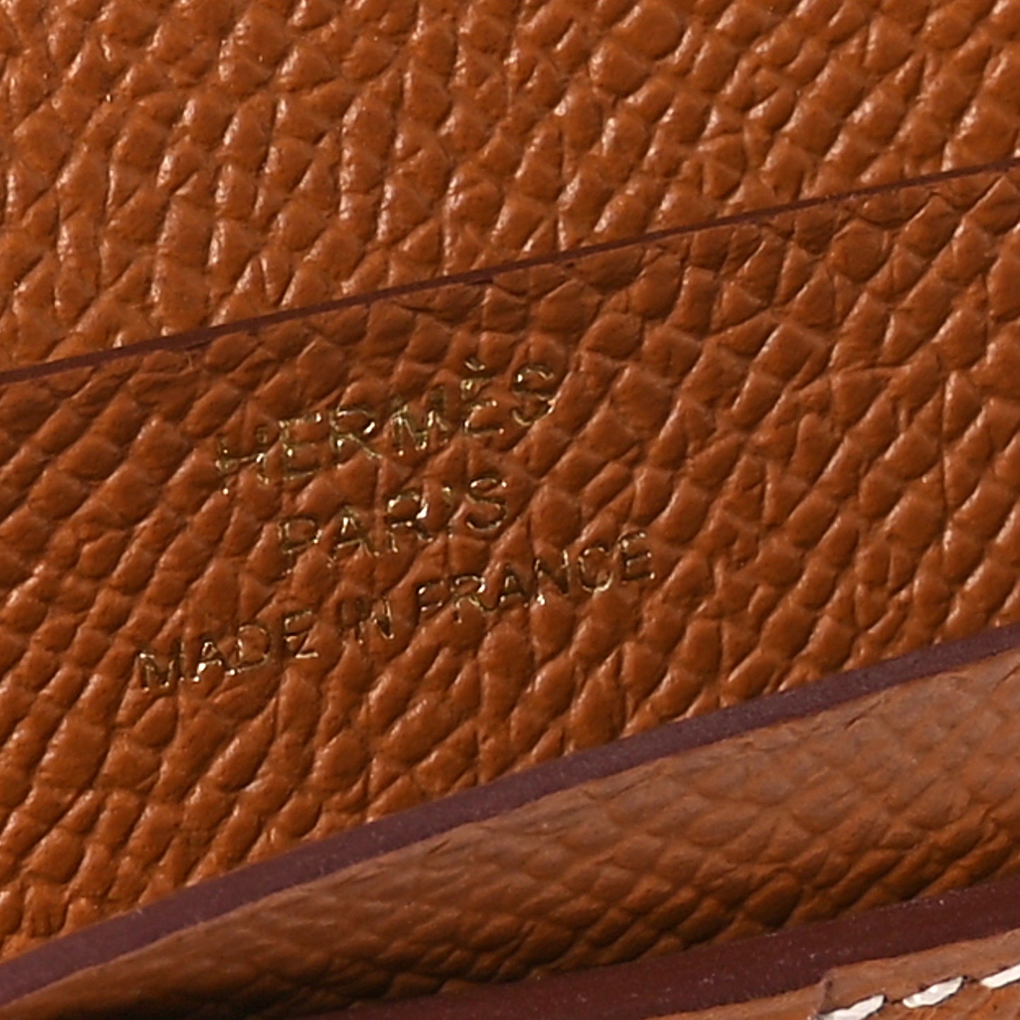 Epsom Bearn Compact Wallet Gold