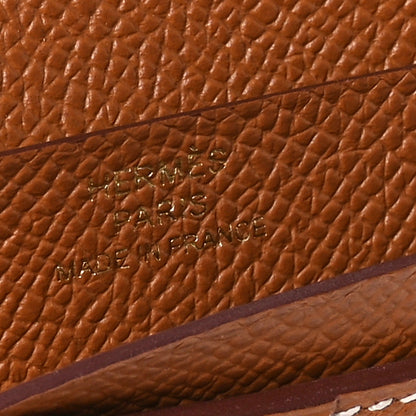 Hermes Epsom Bearn Compact Wallet Gold 6 of 7