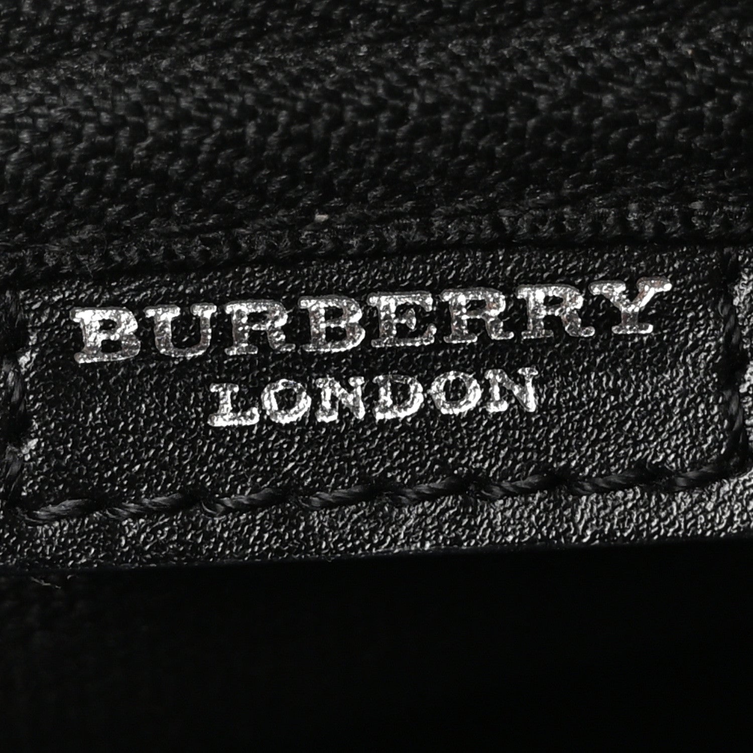Burberry House Check Flat Crossbody Messenger Bag Black 6 of 9