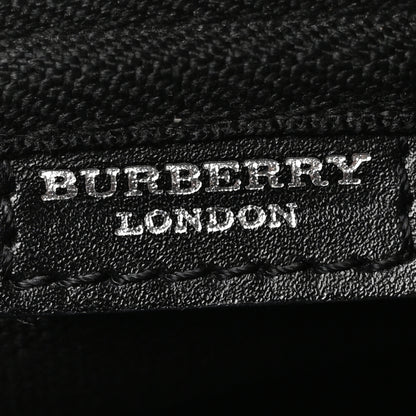 Burberry House Check Flat Crossbody Messenger Bag Black 6 of 9