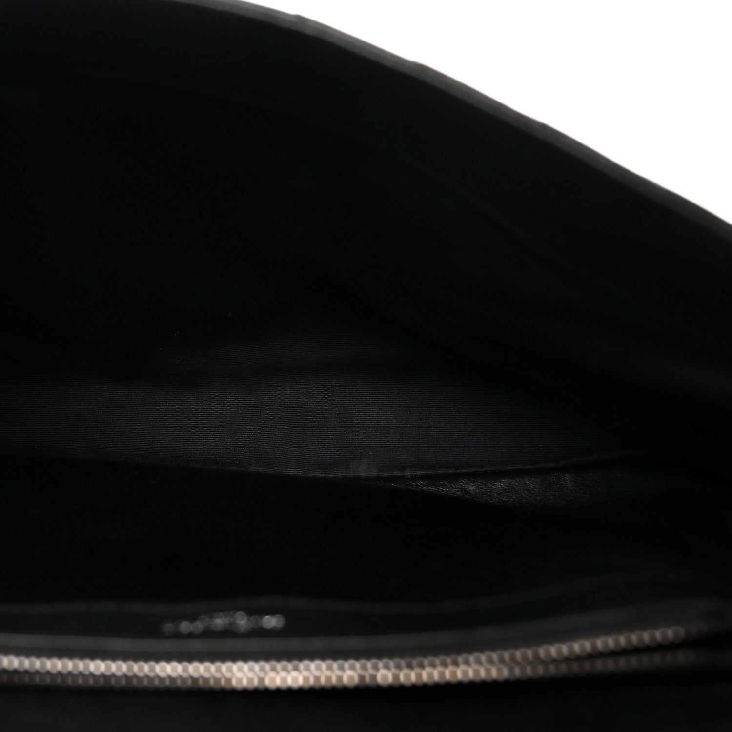 Saint Laurent Sheepskin Matelasse Chevron Monogram Large College Satchel Black 5 of 9