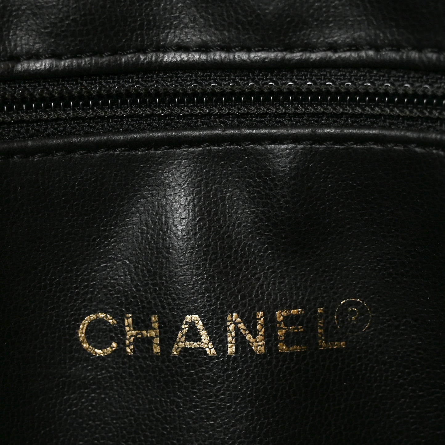 Caviar Flap Shoulder Bag Black