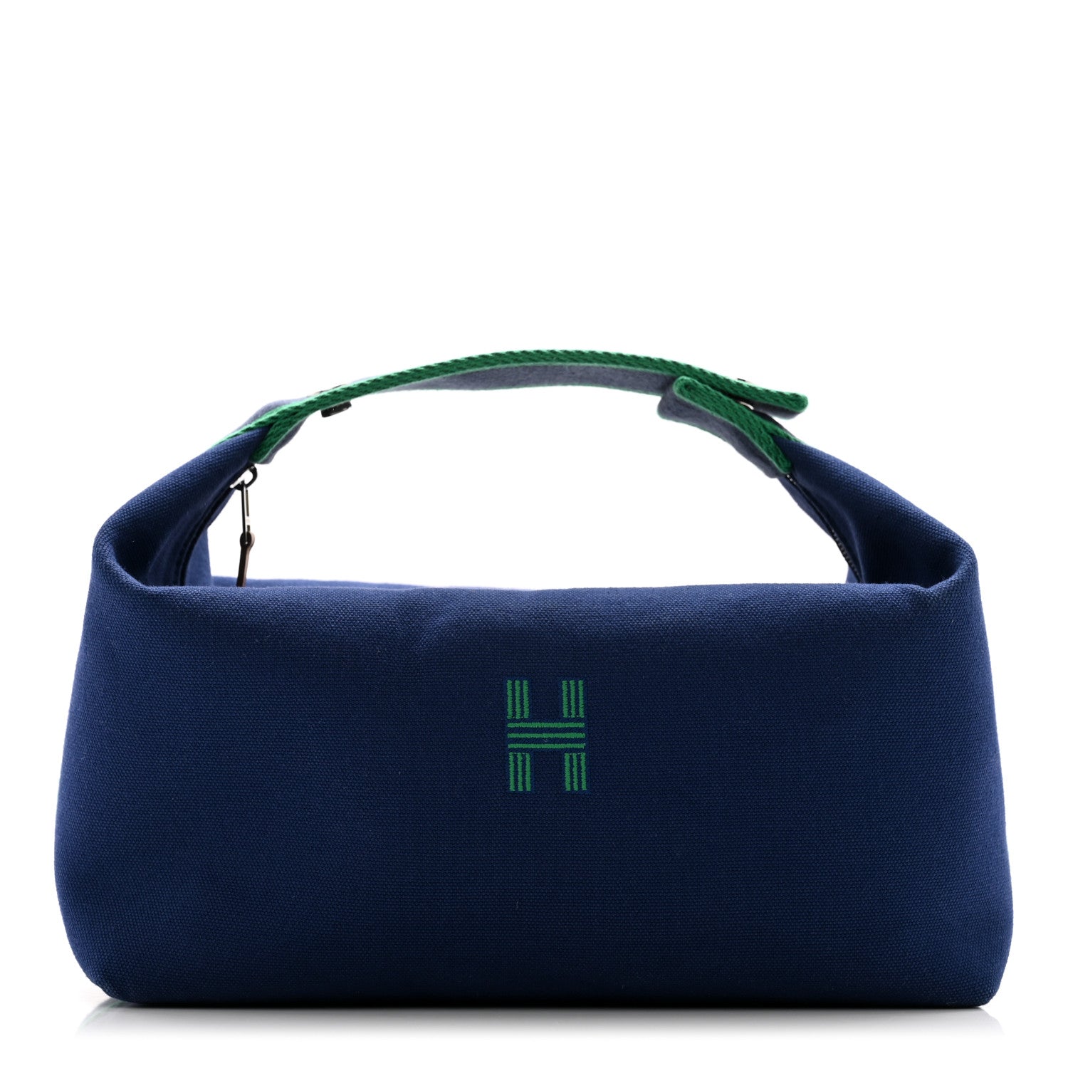 Hermes Canvas Large Bride-A-Brac Pouch Marine 1 of 9