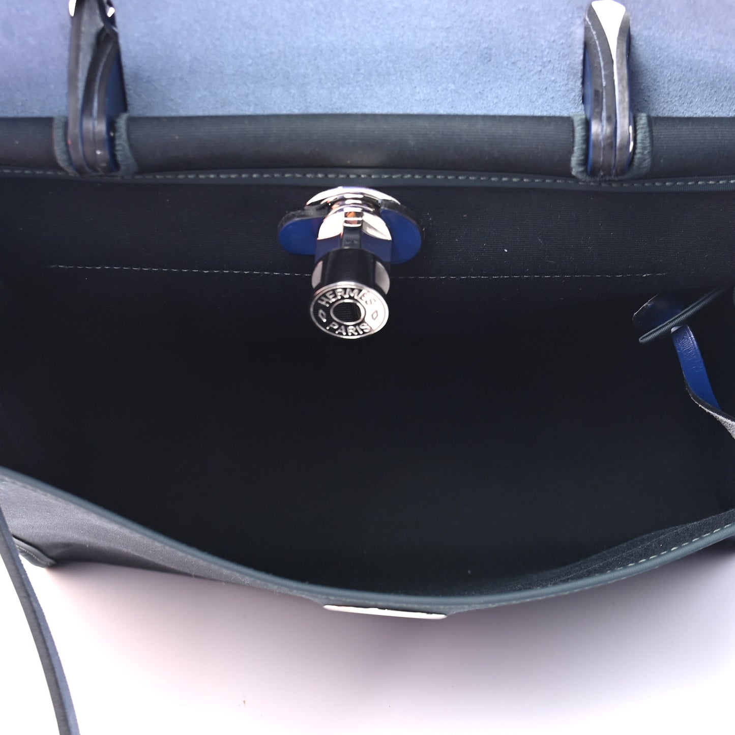 Vache Hunter Toile Herbag Zip 31 PM Vert Cypress Bleu Saphir