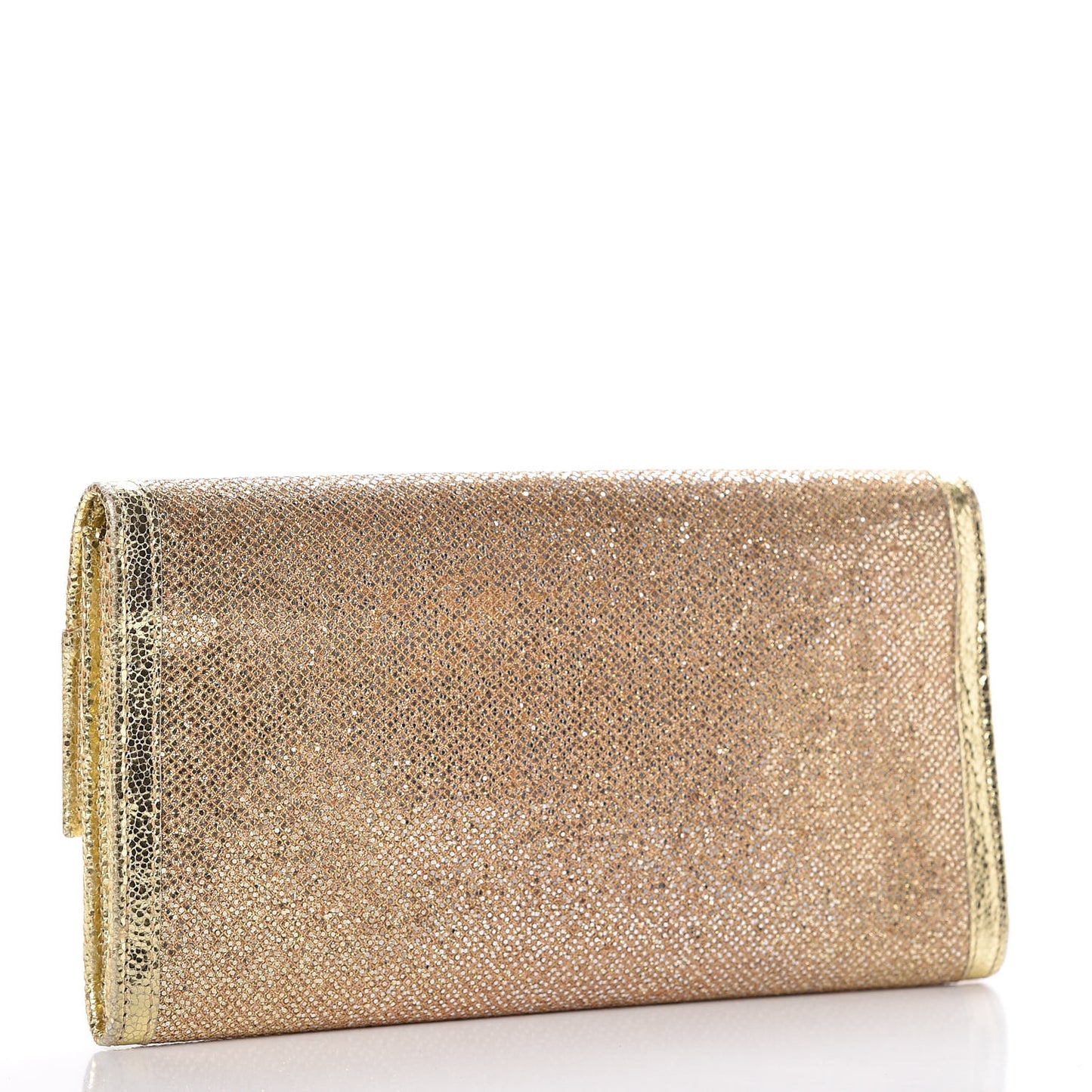 Glitter Fabric Reese Clutch Wallet Metallic