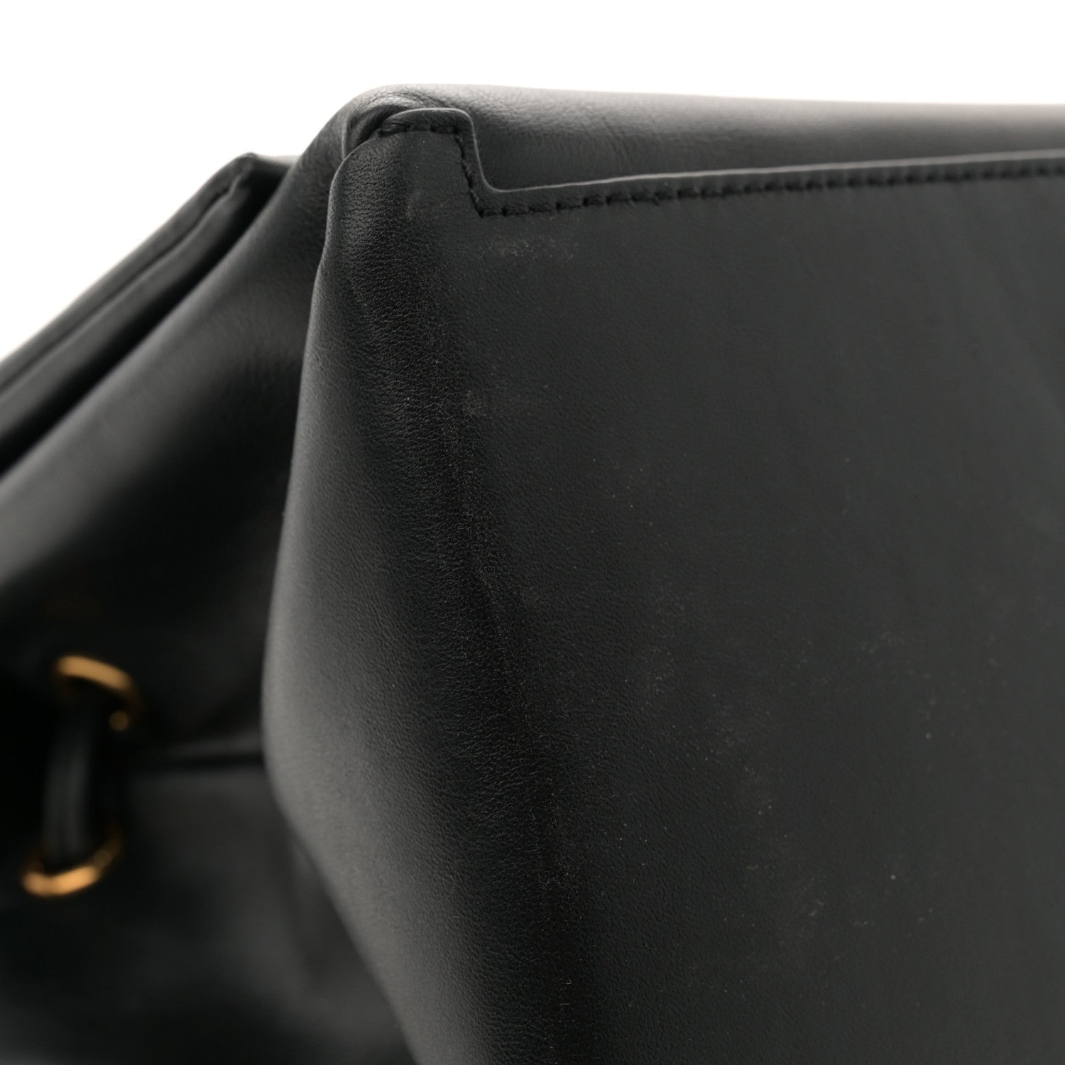 Marc Jacobs Calfskin Large Dual Shoulder Bag Black 12 of 12