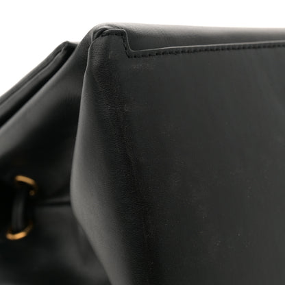 Marc Jacobs Calfskin Large Dual Shoulder Bag Black 12 of 12