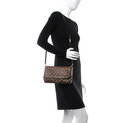 Louis Vuitton Damier Ebene Favorite MM 2 of 10