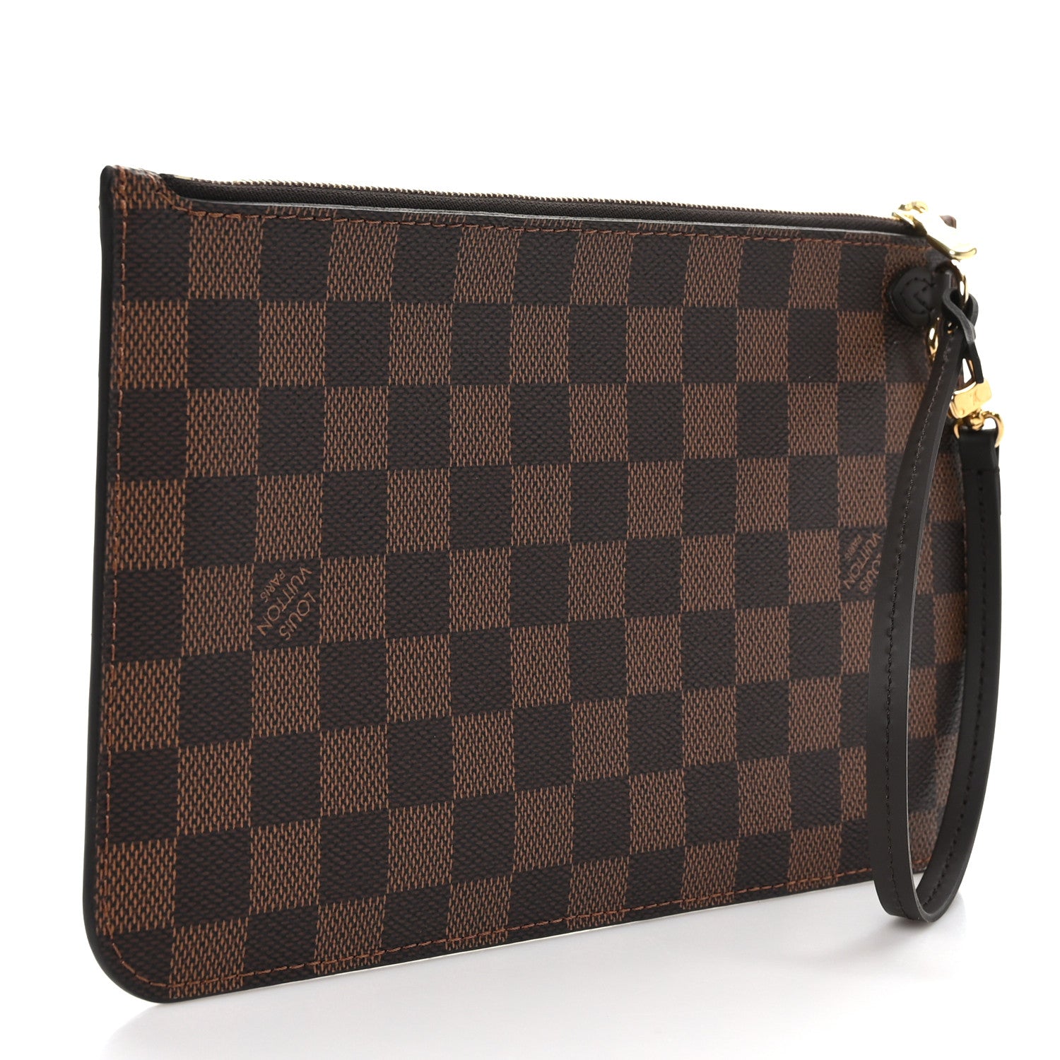 Louis Vuitton Damier Ebene Neverfull MM GM Pochette 3 of 6