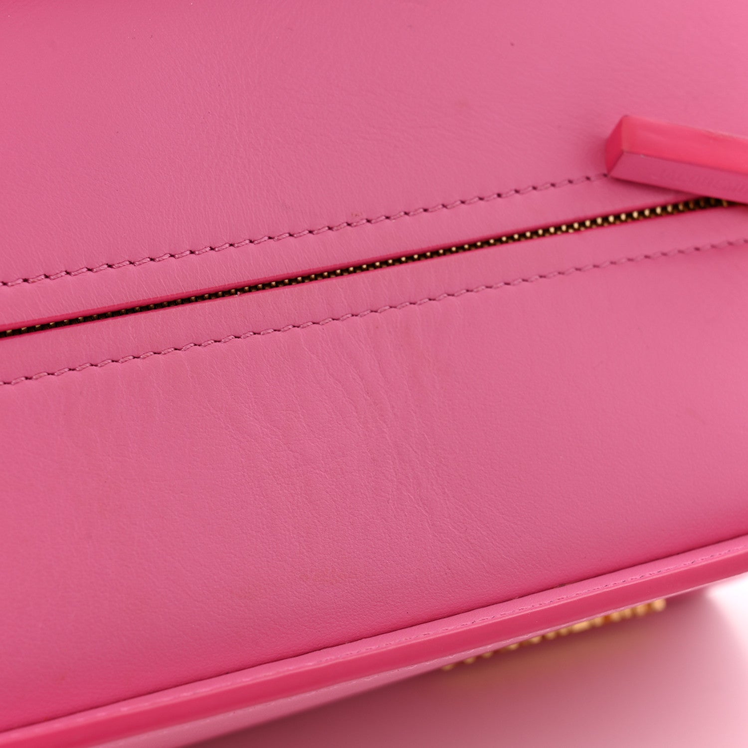 Jacquemus Smooth Calfskin Le Rectangle Shoulder Bag Pink 12 of 13