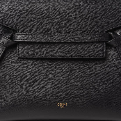 Celine Grained Calfskin Micro Belt Bag Black 9 of 9
