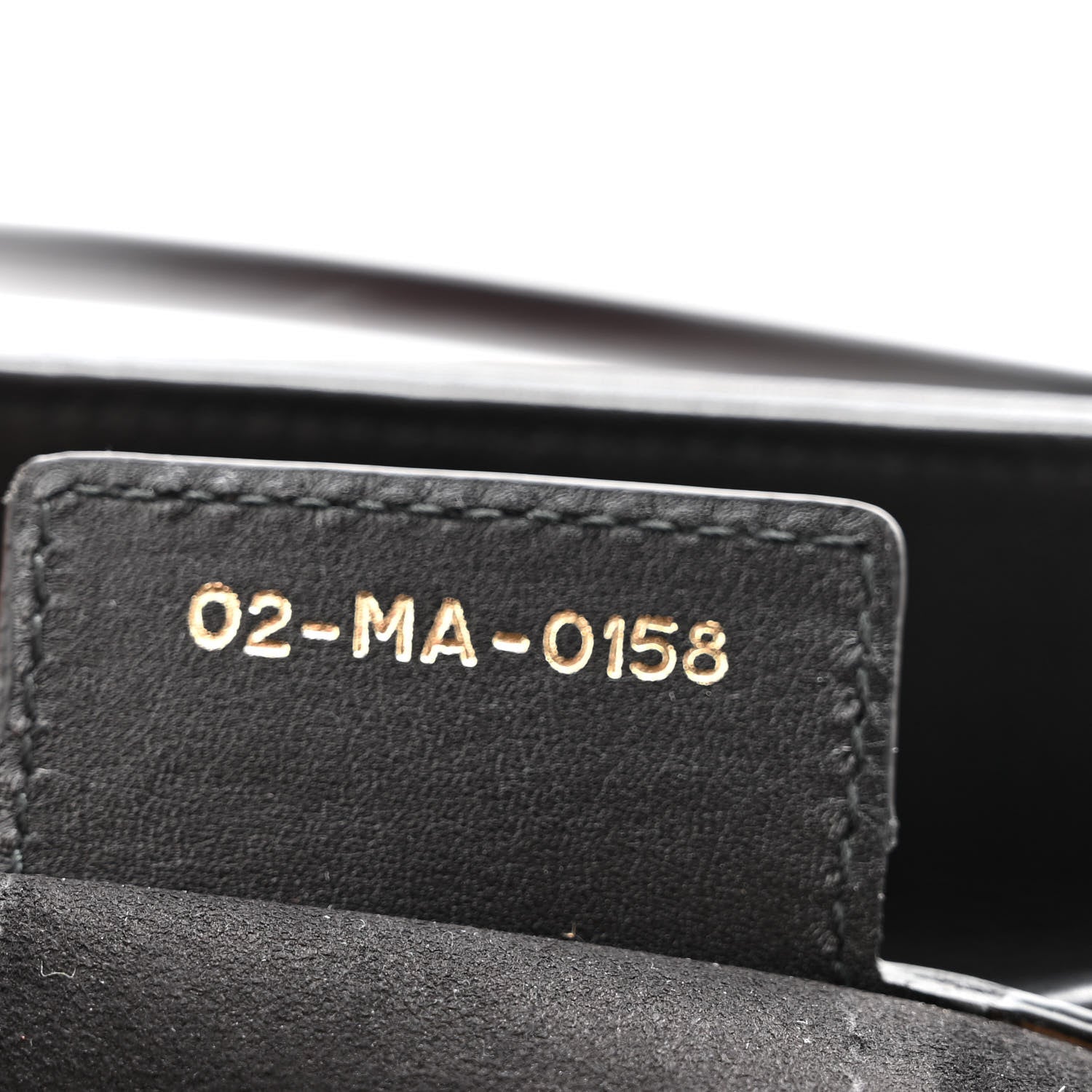 Christian Dior Smooth Calfskin Embroidered Heart Medium Lady Dior Black 7 of 12