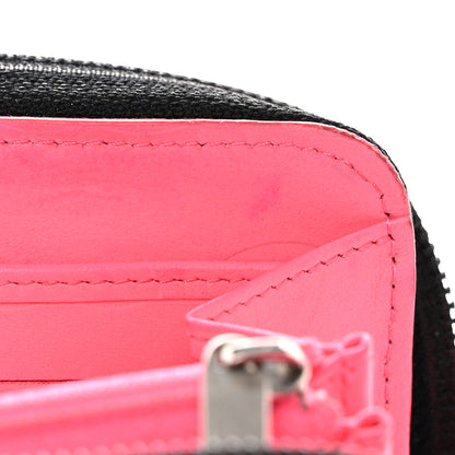 Chanel Calfskin Quilted Cambon Large Gusset Zip Around Wallet Black 12 of 12