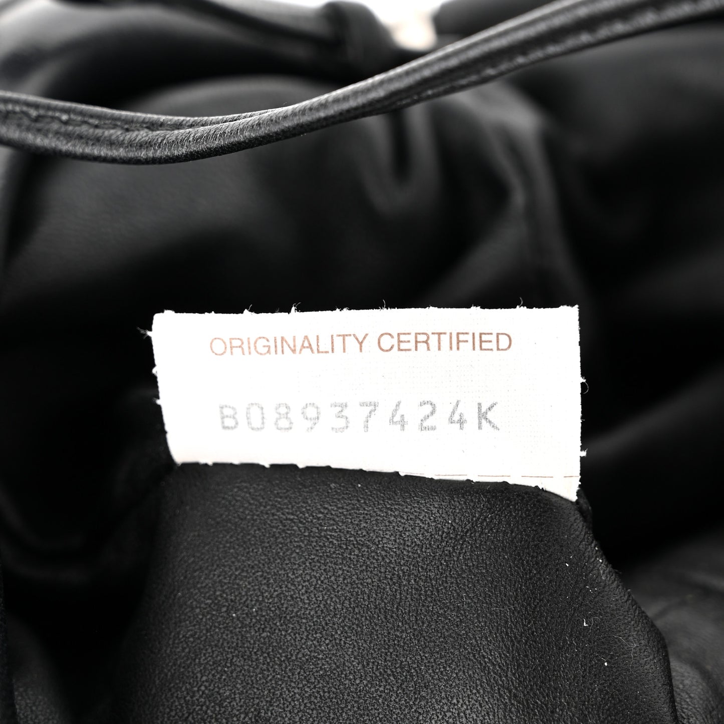 Nappa Intrecciato The Mini Pouch Black