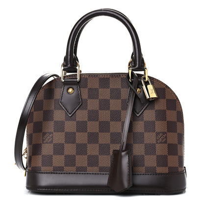 Louis Vuitton Damier Ebene Alma BB 1 of 12