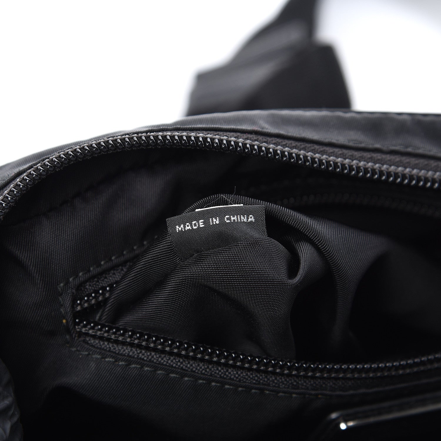 Prada Tessuto Nylon Belt Bag Black 7 of 11