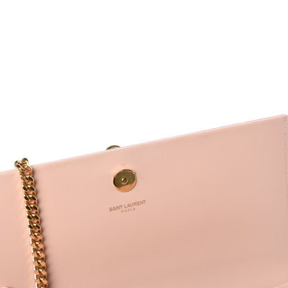 Saint Laurent Smooth Calfskin Medium Classic Monogram Kate Tassel Satchel Pink 10 of 11